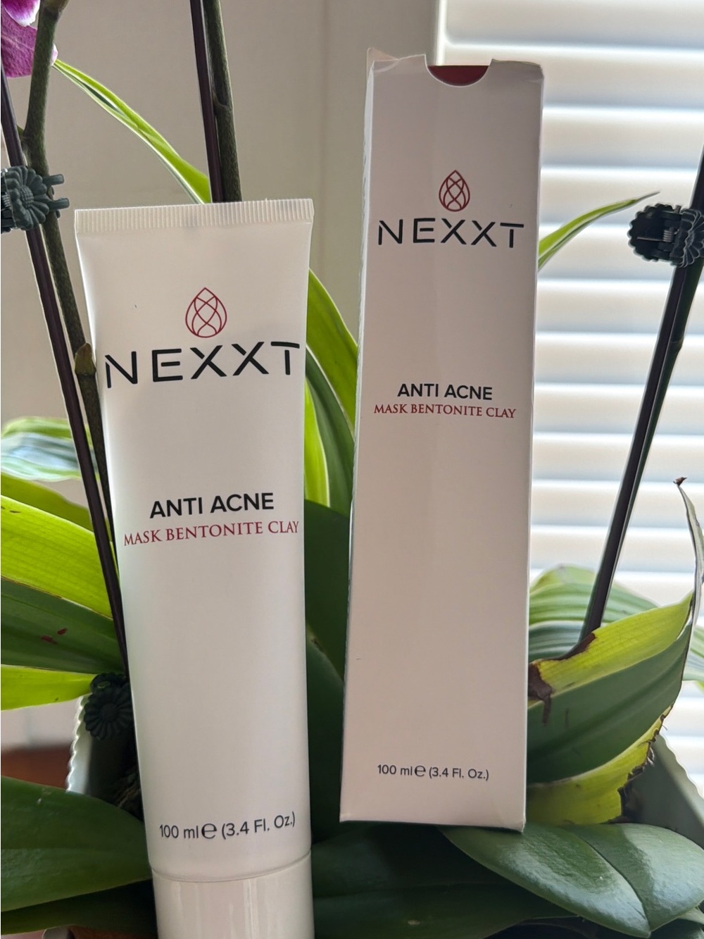Nexx Anti Acne Mask Bentonite Clay - White
